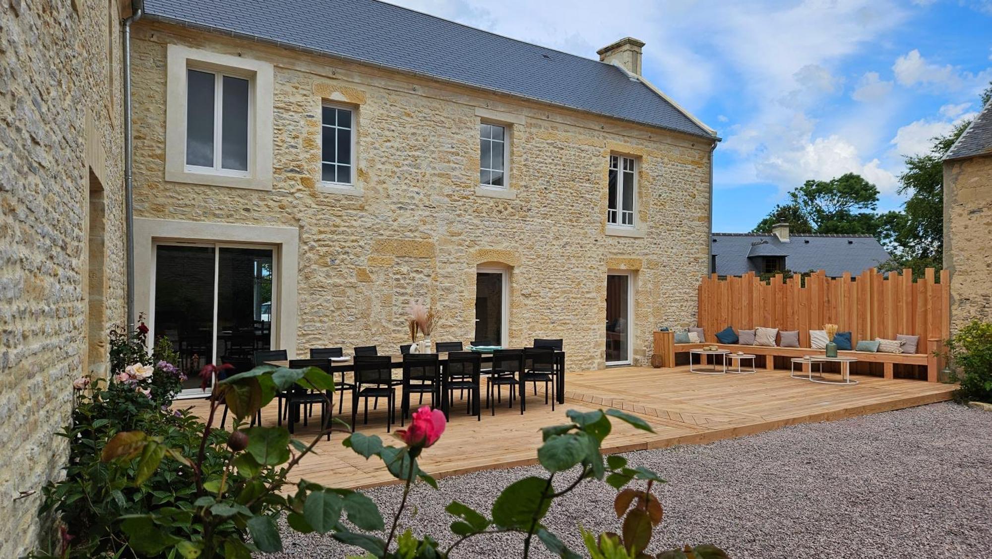 L'Echo Des Vagues Villa Longues-sur-Mer Eksteriør bilde